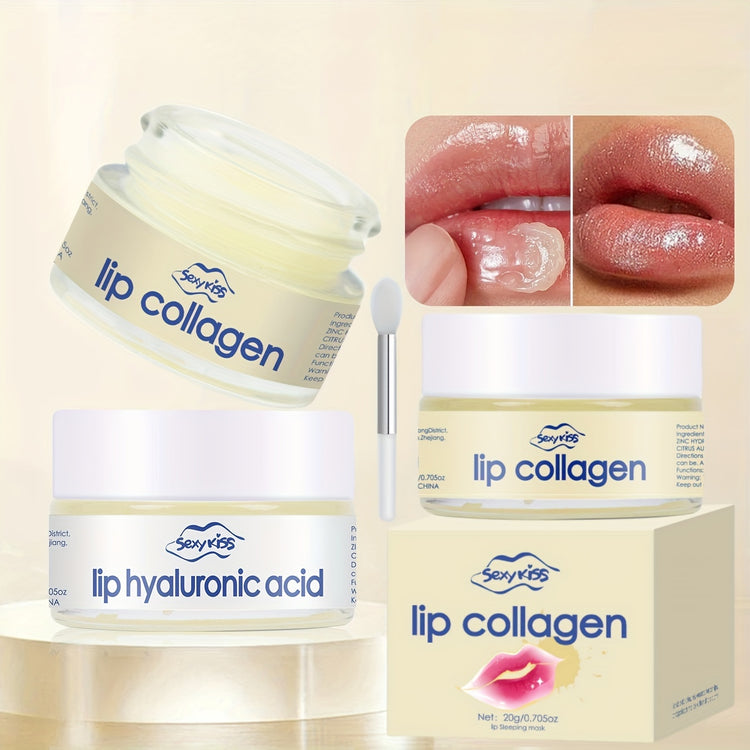 Sleeping lip mask detail view