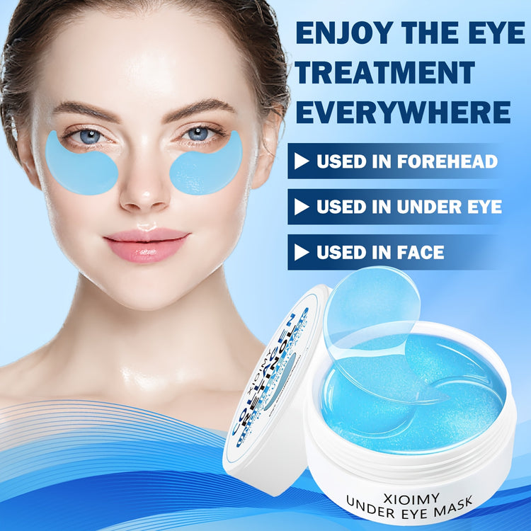 Hydrogel eye patch detail view