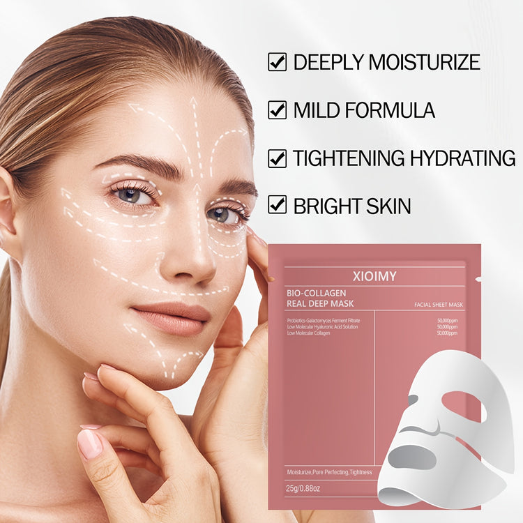 Hydrogel mask contents view