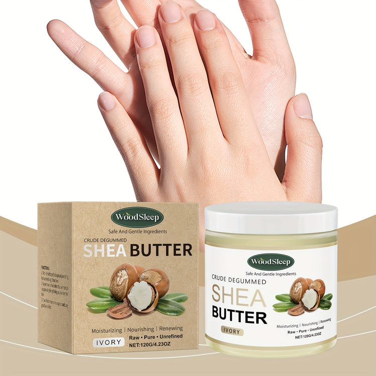 Shea butter cream hand-care view