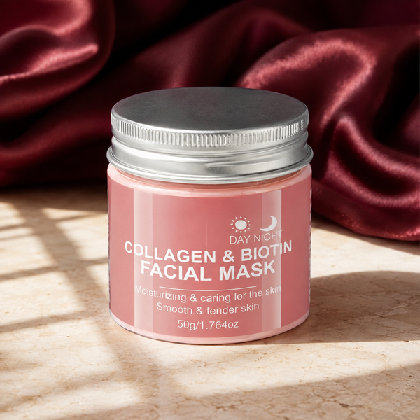 Rose Veil Collagen & Biotin Facial Mask
